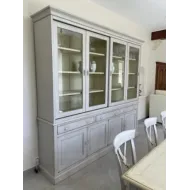 Vaisselier provençal en chêne patiné - Réalisation sur mesure