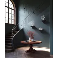 MAGNIFIQUE TABLE RONDE PIED CENTRAL - LE STYLE CAMPAGNE CHIC