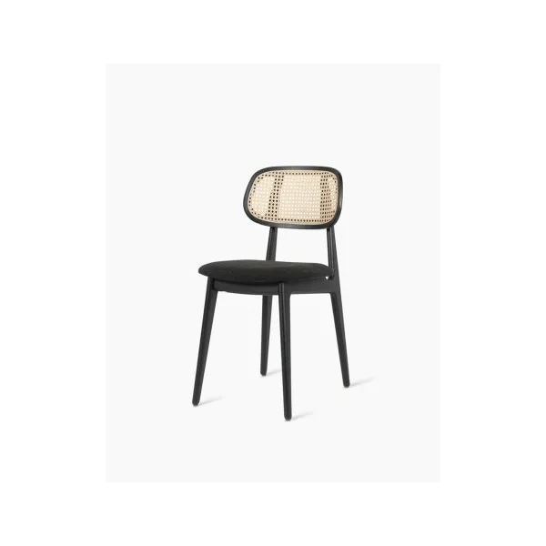 Vincent Sheppard - Chaise Titus Naturel - Assise Tissu Bouclé