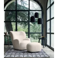 FAUTEUIL DESIGN PIVOTANT - GERVASONI  - LOLL 09