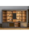 Bibliothèque  Meuble Tv - 01