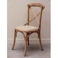Chaise Bistrot Croisillon