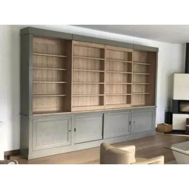 Bibliothèque - Meuble Tv Coulissant