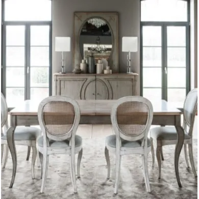 Table  De Repas Rectangulaire Medaillon