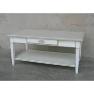 Table basse  blanche Rialto - Coup de Soleil Mobilier