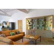 BIBLIOTHEQUE - MEUBLE TV COULISSANT - REALISATION SUR MESURE