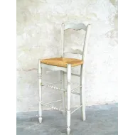 Chaise provençale de bar LISA - Coup de Soleil Mobilier