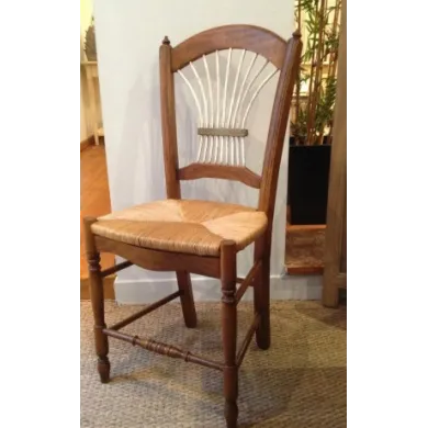 Chaise Gerbe Paillée