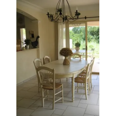 Chaise Gerbe Paillée