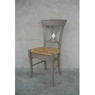 Chaise provençale paillée CARLA - Coup de Soleil Mobilier