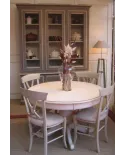Table De Repas Saint Remy Ronde Avec Pied Central