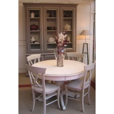 Table De Repas Saint Remy Ronde Avec Pied Central