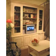 Vitrine - bois massif  - Coup de Soleil Mobilier