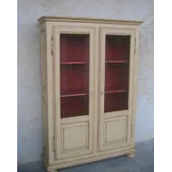 Vitrine provençale 2 portes  Aubagne - Coup de Soleil Mobilier