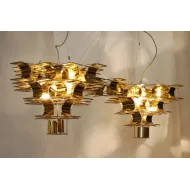 SUSPENSION DESIGN VINTAGE EN ALUMINIUM - LIGNE SAUZE