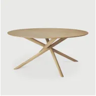 TABLE RONDE PIED CENTRAL - MIKADO - ETHNICRAFT