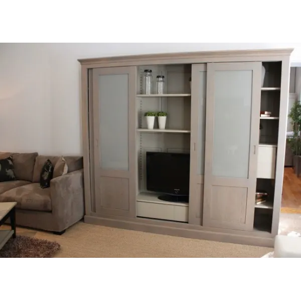 Bibliothèque - Meuble Tv - Manhattan - 4 Portes
