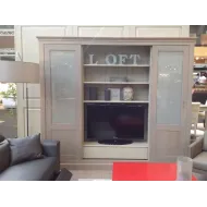 Bibliothèque - Meuble Tv - Manhattan - 4 Portes