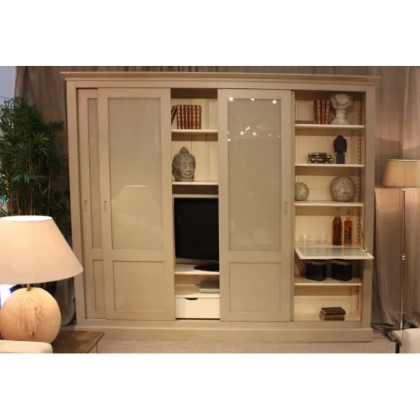 Bibliothèque - Meuble Tv - Manhattan - 4 Portes