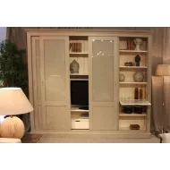 Bibliothèque - Meuble Tv - Manhattan - 4 Portes
