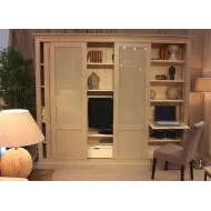 Bibliothèque - Meuble Tv - Manhattan - 4 Portes