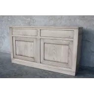 Bahut- 2 portes 2 tiroirs - Chêne Contemporain