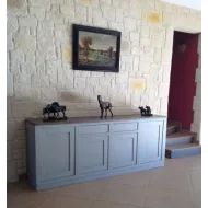 Bahut Lisa  4 Portes 2 Tiroirs