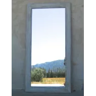 Miroir en chêne patiné RIALTO - Coup de Soleil Mobilier