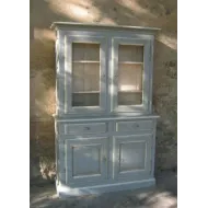 VAISSELIER PROVENCAL PEINT ET PATINE - COUP DE SOLEIL MOBILIER
