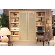 Bibliothèque - Meuble Tv - Manhattan 4 Portes -  Bureau