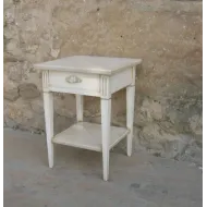 Chevet blanc provençal Eygalières - coup de Soleil Mobilier