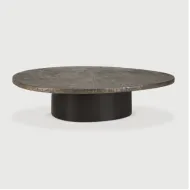 TABLE BASSE DESIGN RONDE - SLICE- ETHNICRAFT