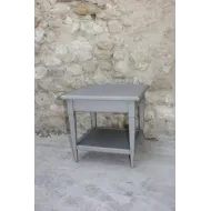 Bout de canapé patiné Rialto - Coup de Soleil Mobilier