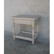 Bout de canapé patiné Montmajour - Coup de Soleil Mobilier