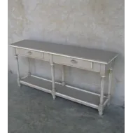 Console provençale patinée Montmajour - Coup de Soleil Mobilier