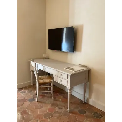 BUREAU PATINE A TIROIRS - MEUBLES DE CHARME PROVENCAL