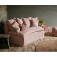 Chauffeuse D'Angle Et Banquette Boho Curve