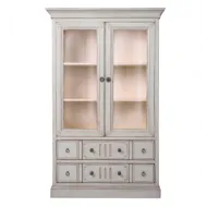 VITRINE 2 PORTES - MEUBLE DE CHARME SHABBY CHIC