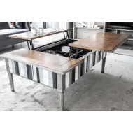 Table basse relevable - Dinette - Jacob - Grange